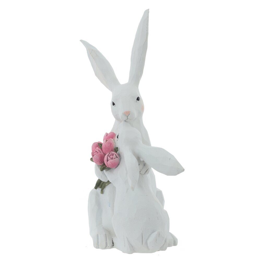 GAEM Фигурка декоративная "Зайцы", L22 W12 H33 см