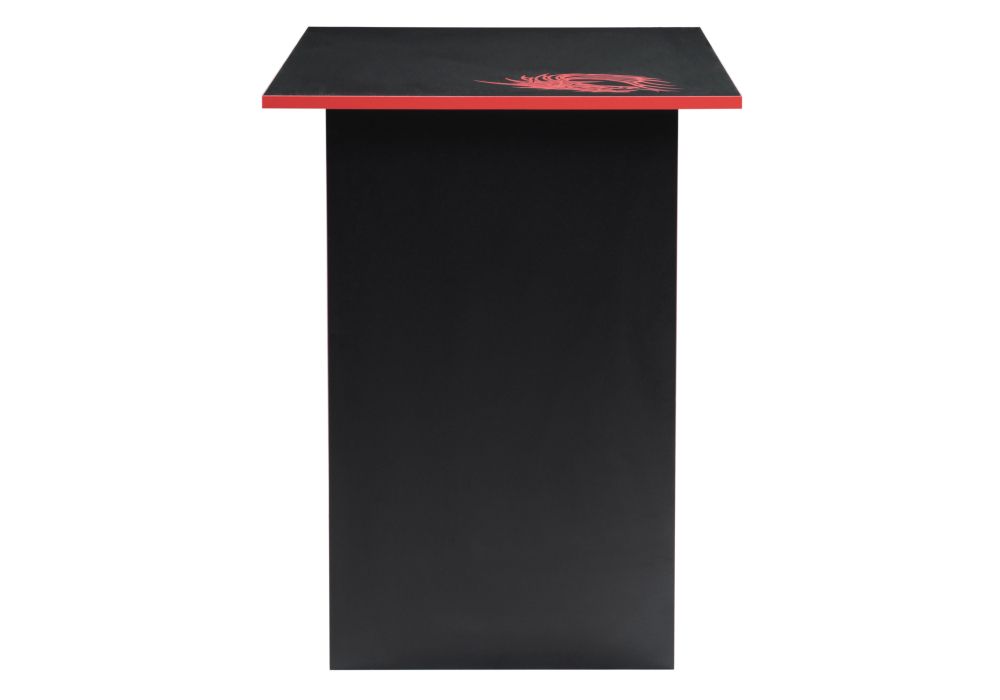 Письменный стол Эрмтрауд 110х60х75 черный / красный