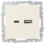 Розетка USB  IEK BR-U22-018-K10