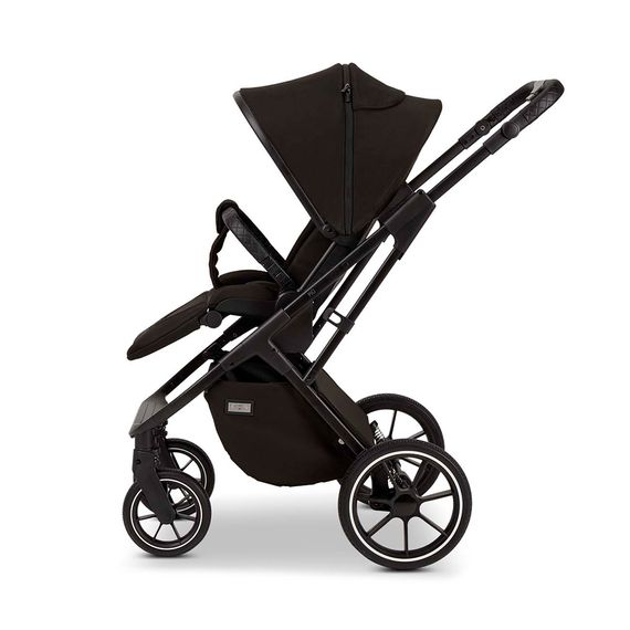 Детская коляска Moon Piu 2 в 1 Black (633) 2024