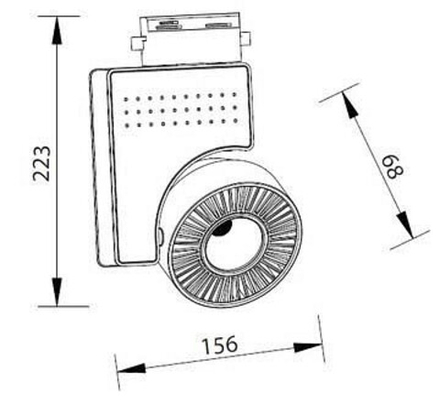 Светильник на штанге Horoz Electric Zurih HRZ00000879