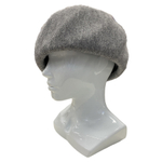 Берет формованный трикотаж безе серый