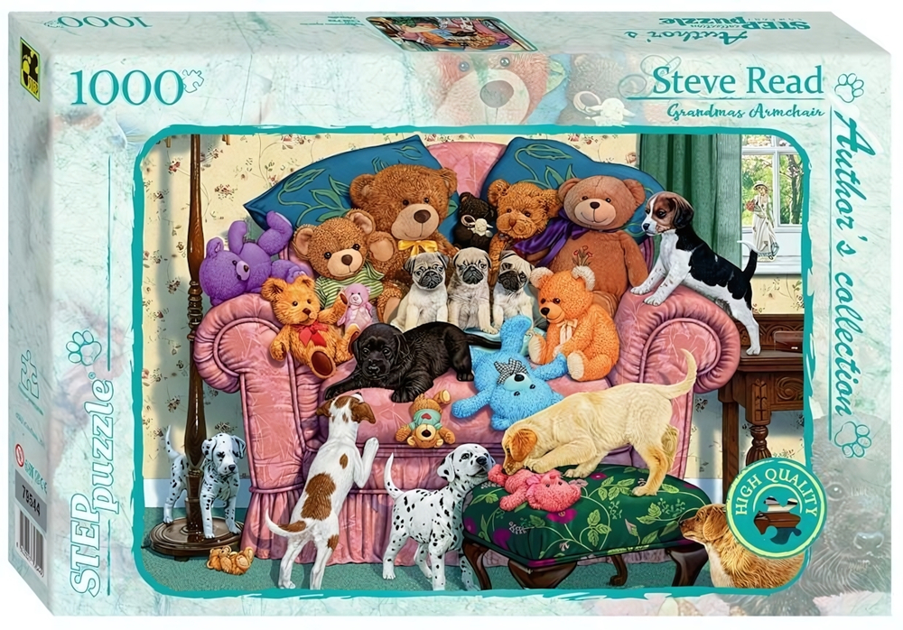Пазл 1000эл. "Бабушкино кресло" Авторская коллекция (Степ пазл)