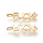 Подвеска "Fuck", 28мм