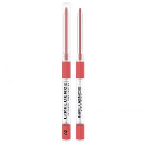 Карандаш для губ INFLUENCE BEAUTY LIPFLUENCE AUTOMATIC LIP PENCIL №02, гелевый, стойкий, автоматический