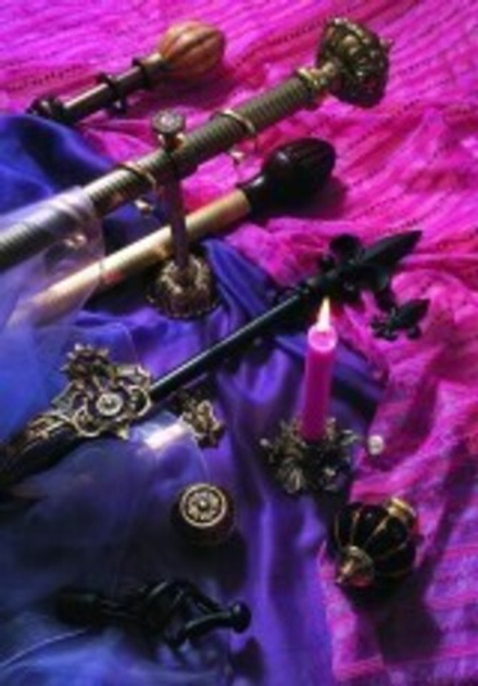 Наконечники "Готика Пунта" d20 мм, цвет черный