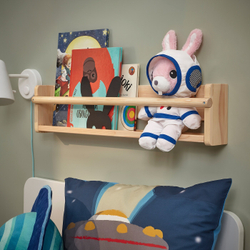 IKEA AFTONSPARV  (ИКЕА АФТОНСПАРВ)  -  Плюшевый космонавт в скафандре, кролик, 28 см