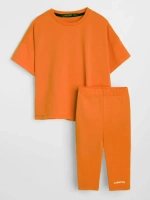 Костюм в садик для девочки футболка и бриджи