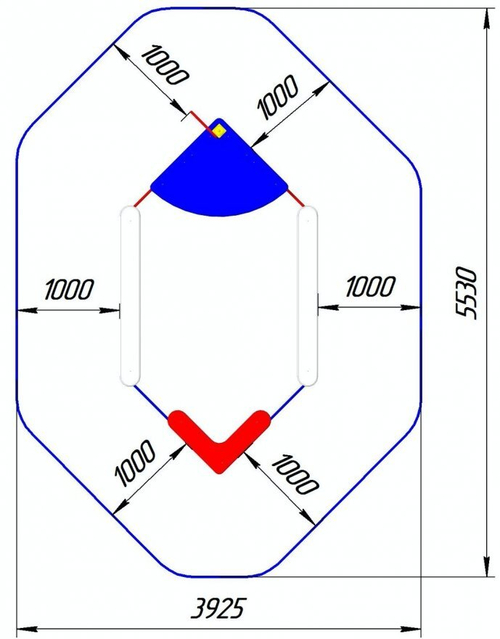 Песочница Кораблик ПС-13
