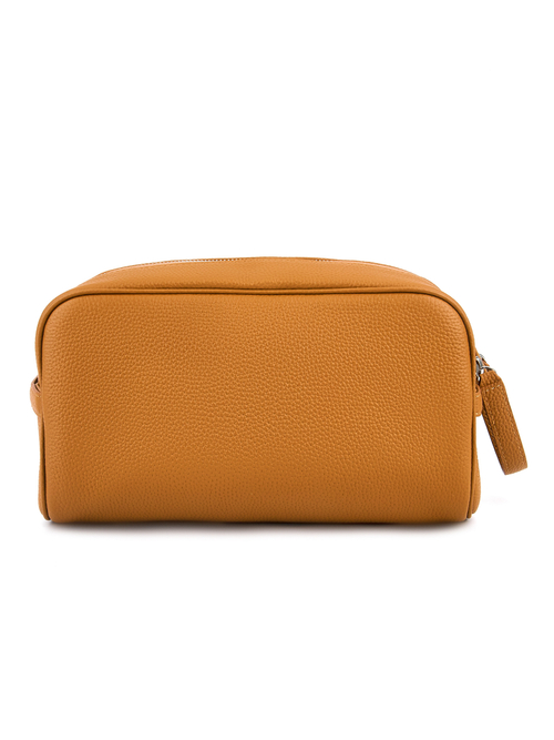 Toiletry bag LEMAN NEW L caramel color