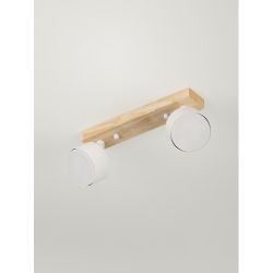 Светильник настенно-потолочный спот Rivoli   7078-702 2хGX53 15 Вт поворотный