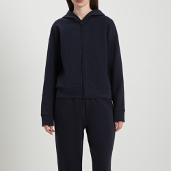 Женская толстовка темно-синяя Emporio Armani EW000392_AF15357