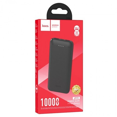 Внешний аккумулятор Hoco Power Bank 10000 mAh J111, 013356 Черный