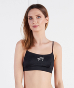 Топ бикини TJ SIGNATURE-S BRALETTE Tommy Hilfiger - черный(UW0UW04085)