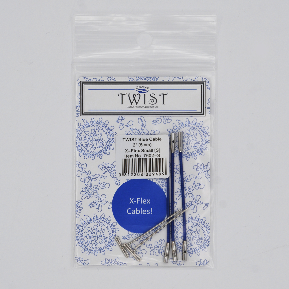 Леска TWIST x-flex Blue Cable 5 см. от ChiaoGoo