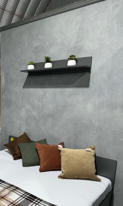 Полка навесная «Денвер» Графит