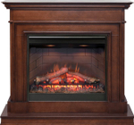Каминокомплект Newport - Темный дуб с очагом Symphony 26'' DF2608-INT