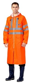 Плащ влагозащитный "Extra-Vision WPL" цв.оранжевый