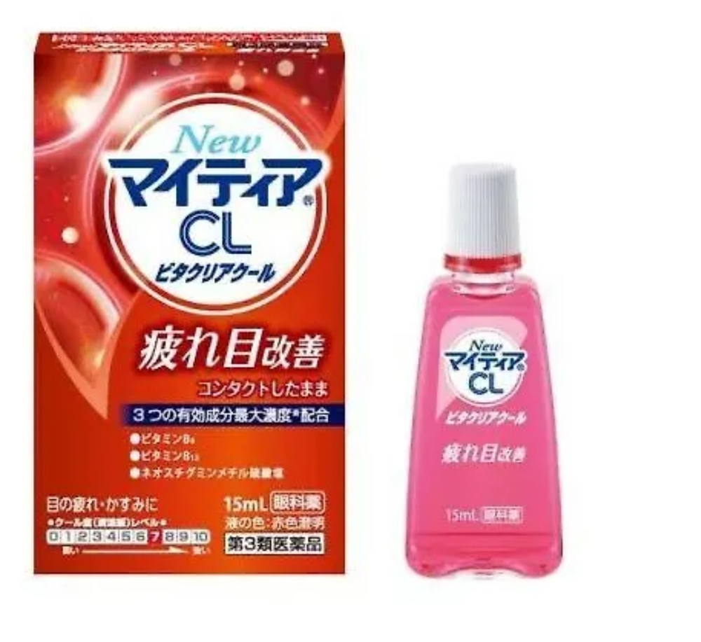 Mightia CL Vita Clear Cool японские капли 15 мл