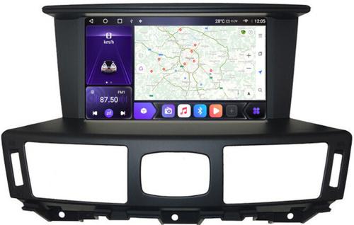 Магнитола для Infiniti Q70, M25, M37 (поддержка Bose и 360) - Kuberg SF-9100 QLed, Android 12, Быстрая, CarPlay, 4G SIM-слот