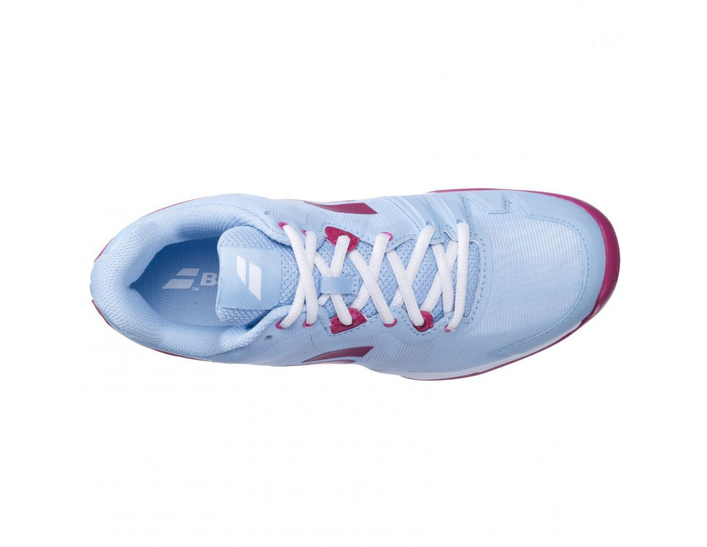 Женские Кроссовки теннисные Babolat SFX3 All Court Women - clearwater/cherry