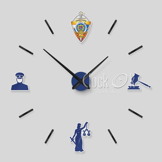 Настенные часы "Полицейский колледж"