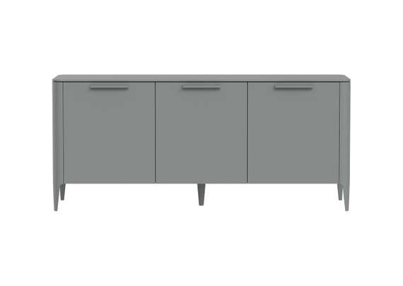 Тумба Type 3 двери ширина 160 см (серый)