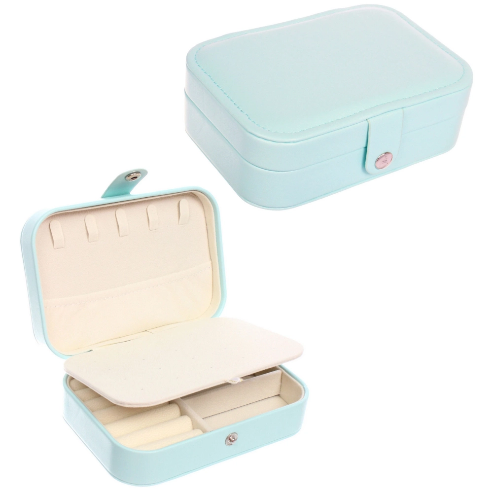 Шкатулка для украшений «ПАЛУМНА», цвет небесный, 16*11*5см см