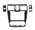 Комплект рамки с разъёмами 9" Subaru Forester 2013-2015 , Impreza, XV 2012-2015 (A) воздуховоды без окантовок, экран монохром - Car-Smart 7188-1