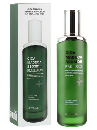 Эмульсия для лица успокаивающая с центеллой LEBELAGE Cica Madecassoside Emulsion 120 мл