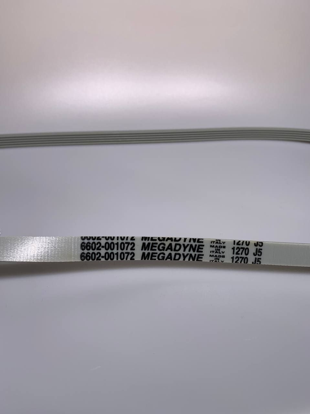 Ремень 1270 J5 белый 1267mm megadyne