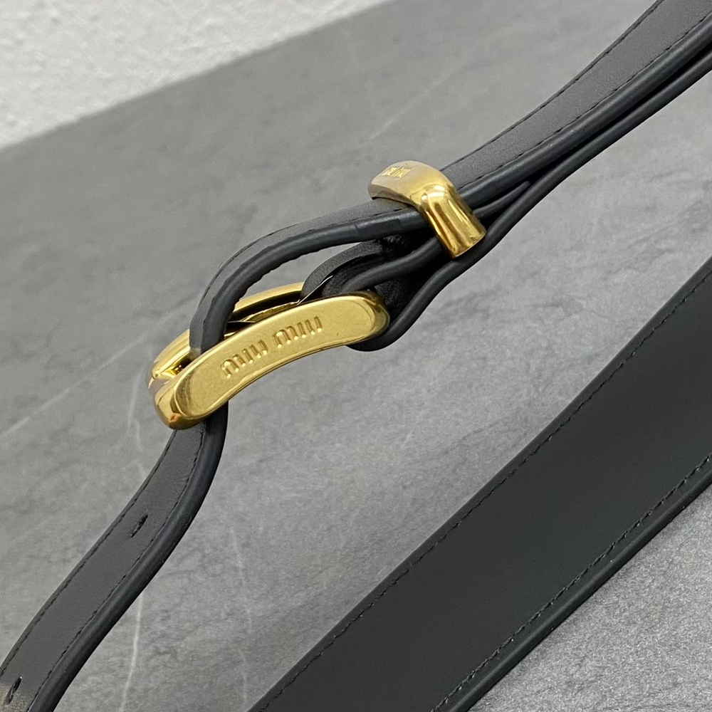 Miu Miu Leather Beau Bag 34 cm