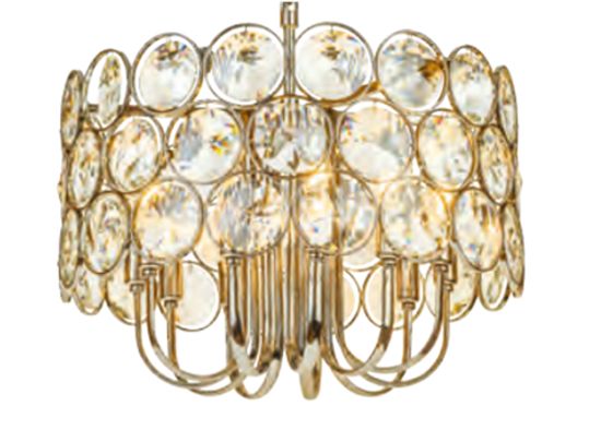 2271P/10A PT BRS (1) Люстра VL (NW)