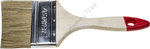 STAYER Universal 75 мм, 3″ светлая натуральная щетина, деревянная ручка, Плоская кисть, STANDARD (0101-075)