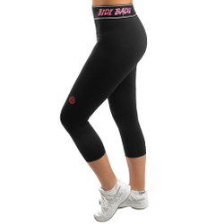 Женские теннисные брюки BIDI BADU Mila Tech 7/8 Tight Women - Black, White