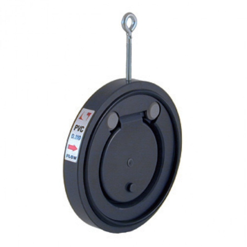 Обратный клапан язычковый без фланцев ПВХ 1,0 МПа, d_ 90 /UFV04090/