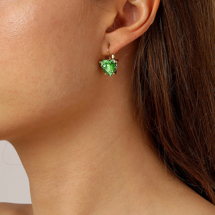 Серьги Dyrberg Kern ADORA SG GREEN 420064 G/G