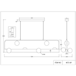 Подвесной светильник Favourite Fitirum 4073-6P