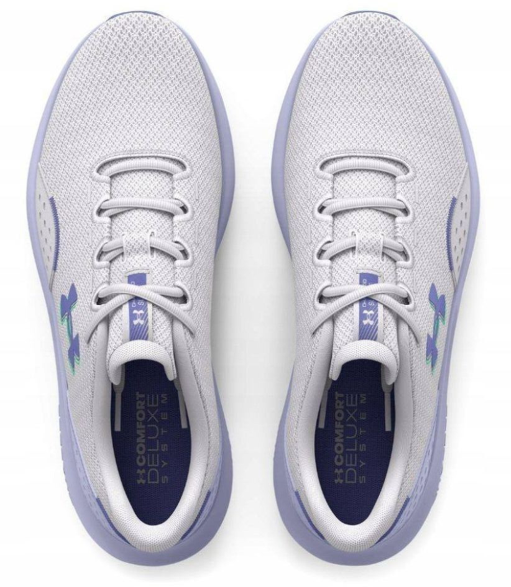 Женские кроссовки Buty tenisowe Under Armour Charged Surge 4 - grey/purple # 36,5