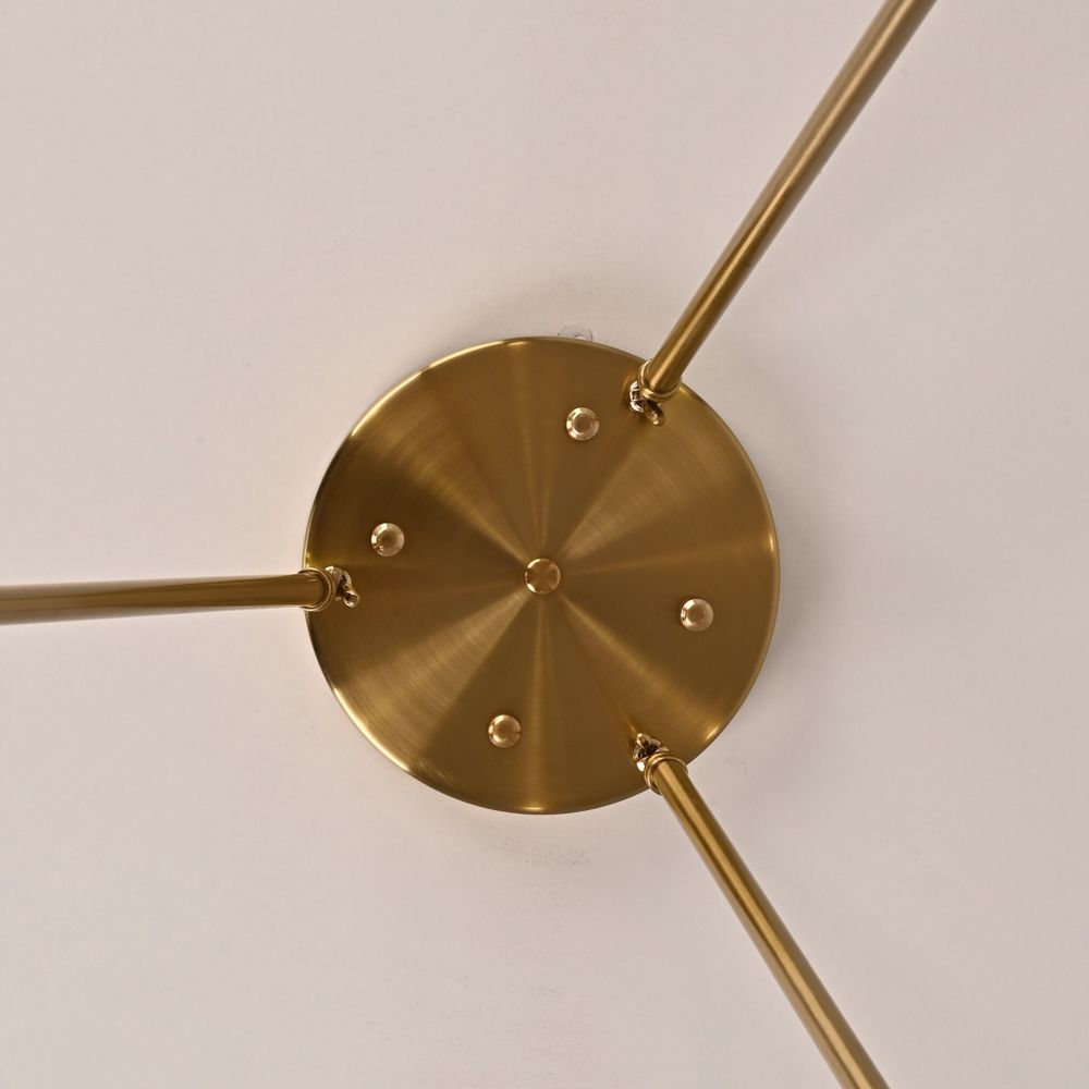 Люстра На Штанге Torche De Verre Round Chandelier 8 By Imperiumloft