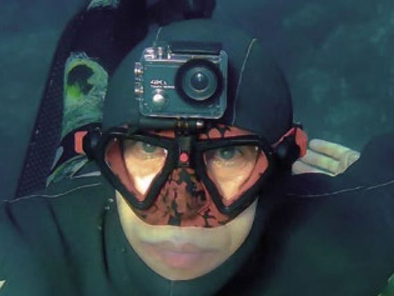 Крепление камеры GoPro для масок H.Dessault (C4 Carbon) Element