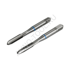 Метчик м/р  М2,5х0,45 Р6М5(М2) ГОСТ 3266-81 к-т 2 шт. с прох. хв. ТОЧИНТЕХ
