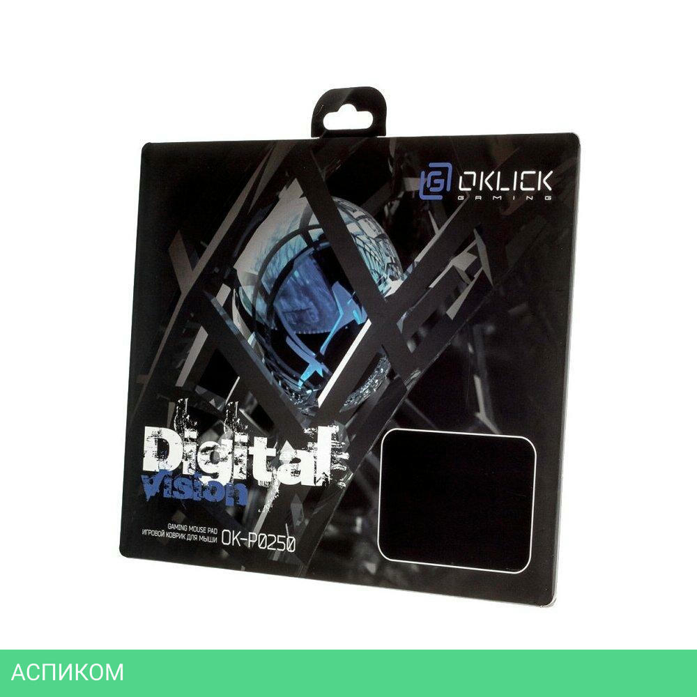 Коврик для мыши Oklick OK-P0250 черный