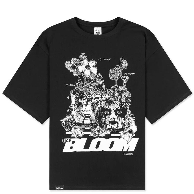 Футболка HAIDED IN BLOOM, черный
