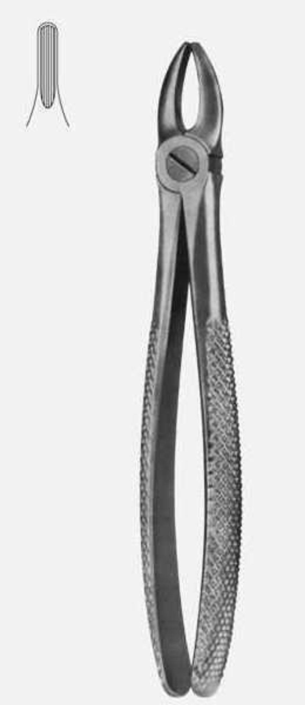 Щипцы для удаления резцов и клыков верхней челюсти 2 ВР-Щ-170