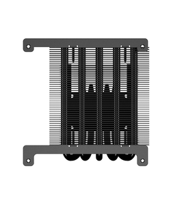ID-COOLING IS-50X V3 LGA1700/1200/115X/AM5/AM4 низкопрофильный высота 56mm (27шт/кор, TDP 130W, PWM, 5 тепл.трубки прямого контакта, FAN 120mm, черный) BOX