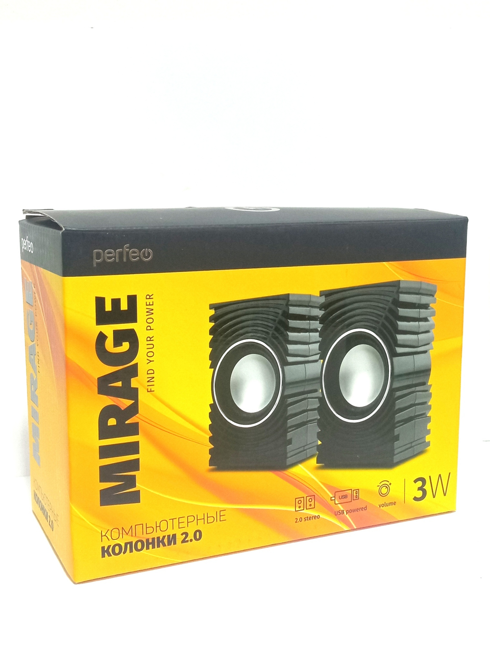 Акустика компьютерная 2.0 Perfeo MIRAGE PF-A4831 USB