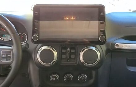 Магнитола для Jeep Wrangler 2010-2018 - Carmedia ZF-6016-DSP на Android 9, 6-ТУРБО ядер, 4ГБ-64ГБ