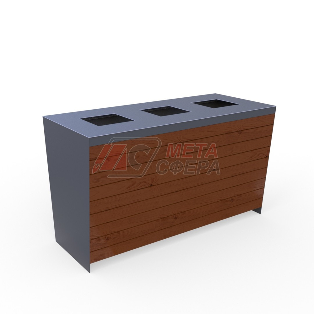 Урна Прага для раздельного сбора мусора