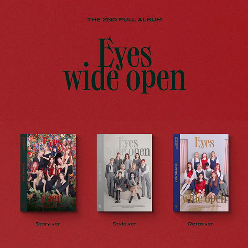 Альбом TWICE - EYES WIDE OPEN